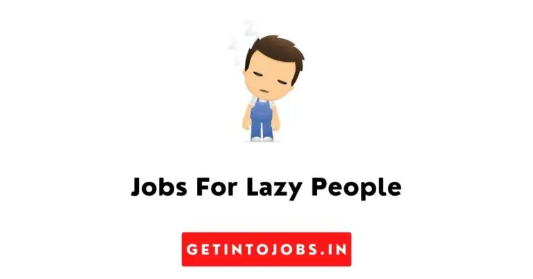 Jobs For Lazy People