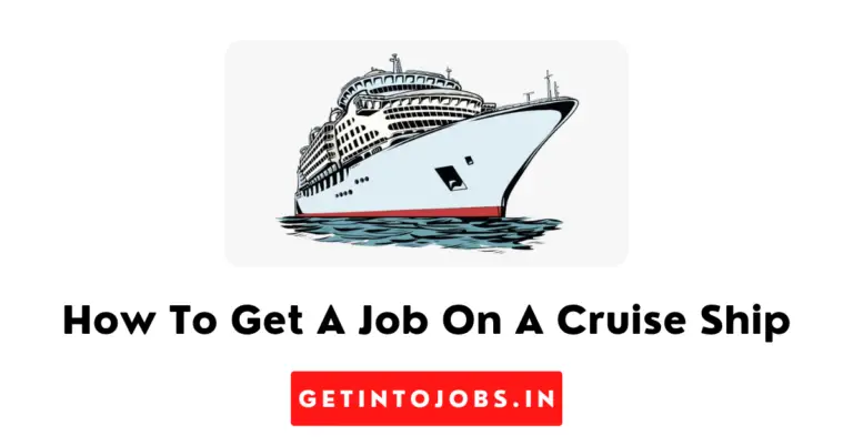 How To Get A Job On A Cruise Ship